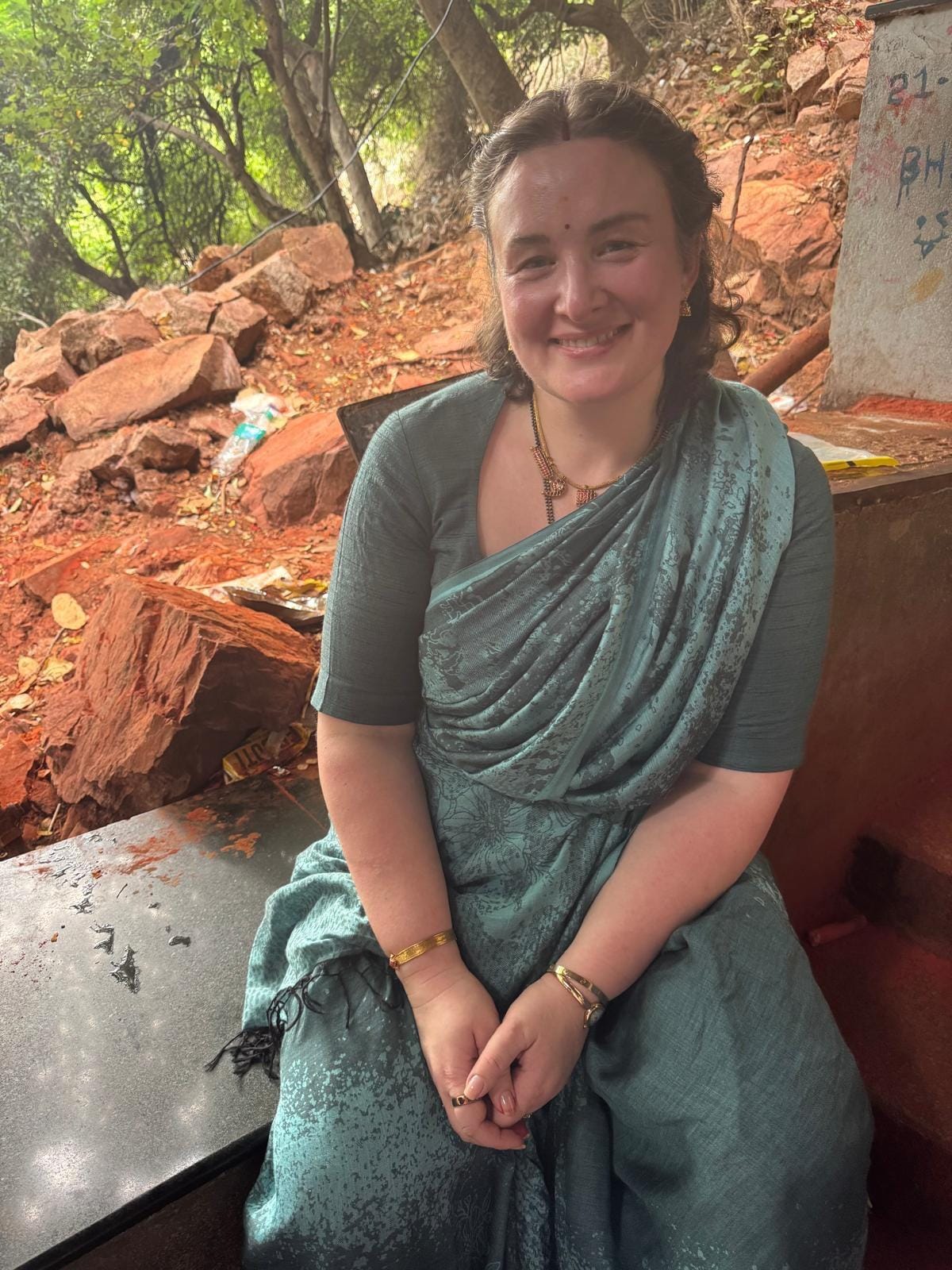 Pawan Kalyan's wife Anna on her trip to Tirupati: I started counting my blessings instead of the steps! (Photo Credit: Anna Konidala/Instagram)