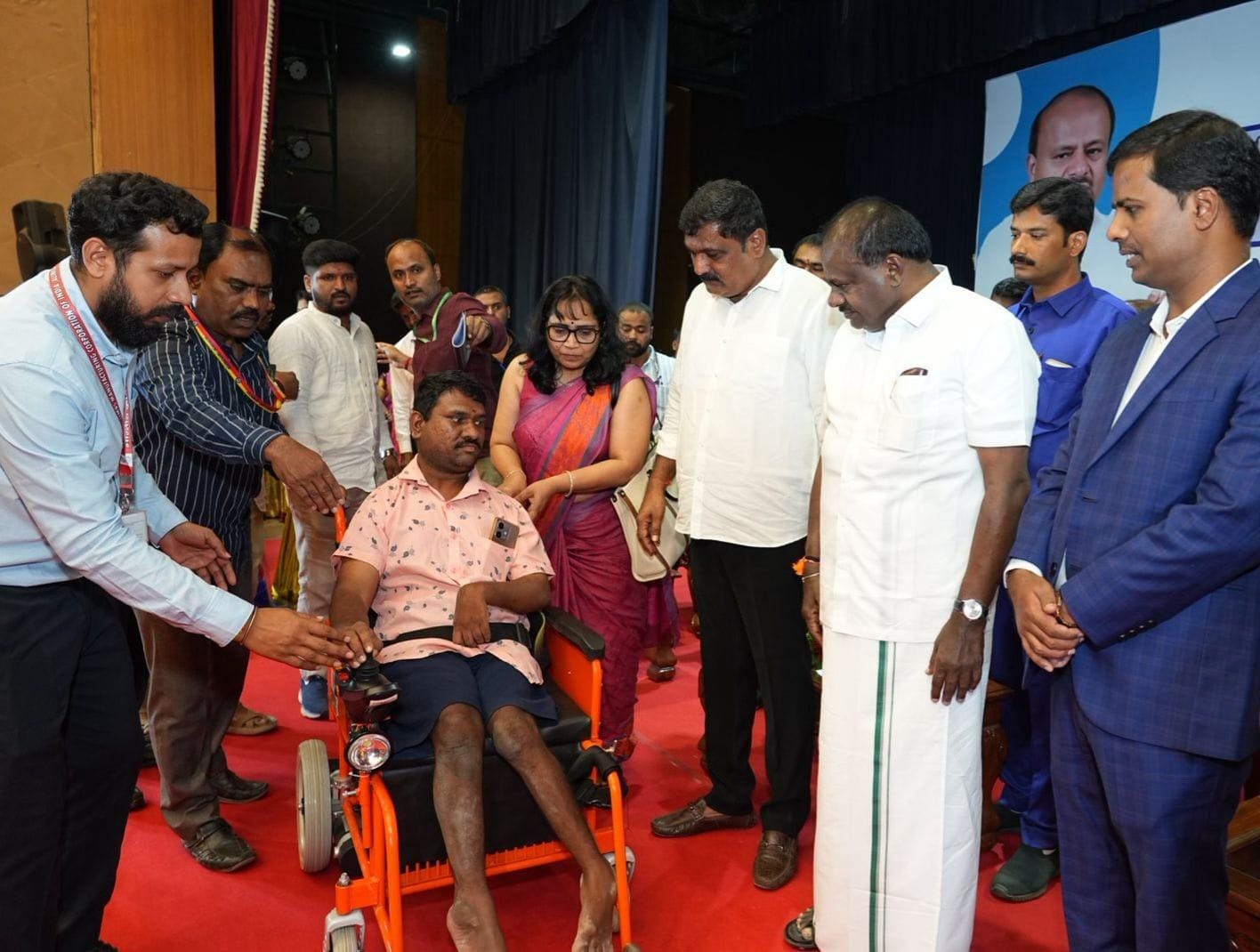 Persons with disabilities are close to my heart, says Union Minister HD Kumaraswamy