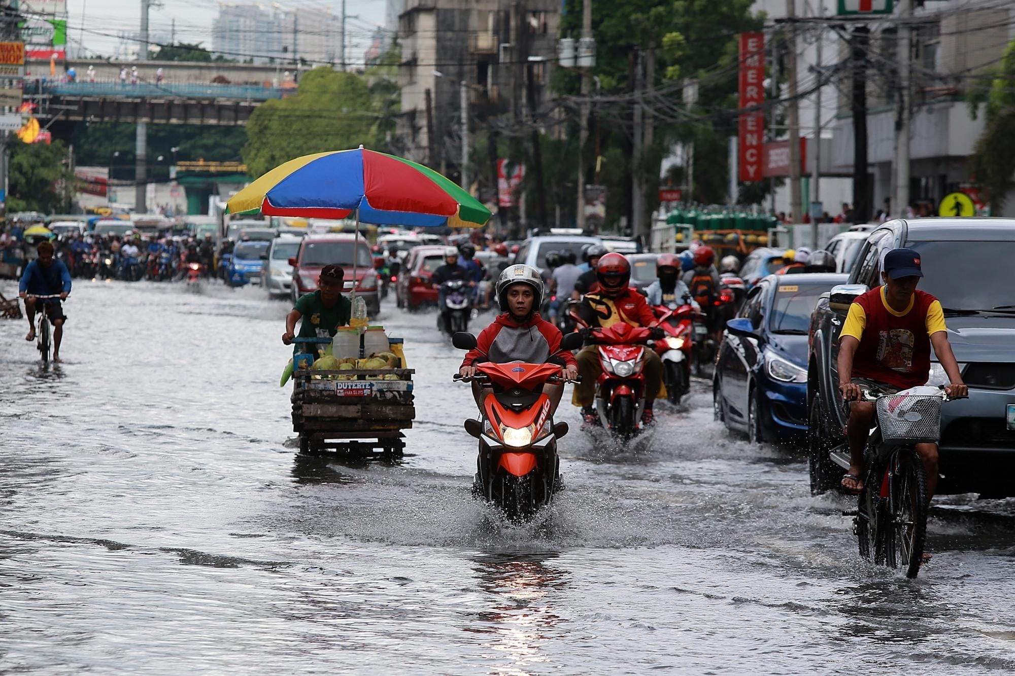 PHILIPPINES-QUEZON CITY-FLOOD