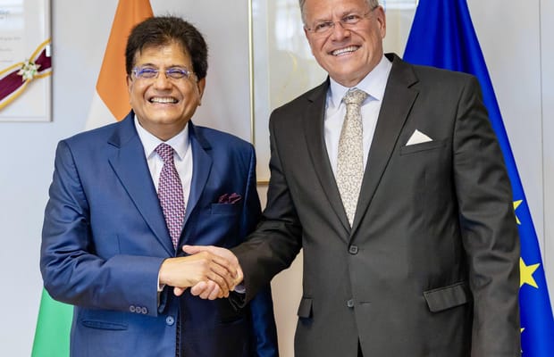 Piyush Goyal, Maros Sefcovic review progress on India-EU FTA implementation