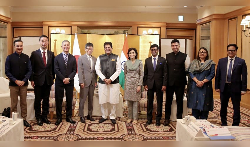 Piyush Goyal pitches for opportunities to deepen India-Japan cooperation in chips, steel manufacturing