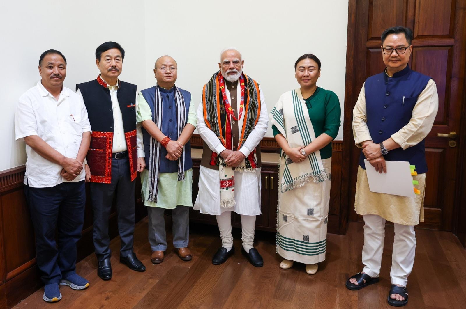 PM Modi assures Arunachal, Nagaland MPs of support to tackle floods (Photo: IANS)