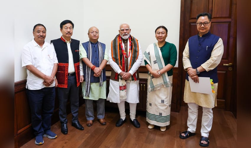 PM Modi assures Arunachal, Nagaland MPs of support to tackle floods (Photo: IANS)