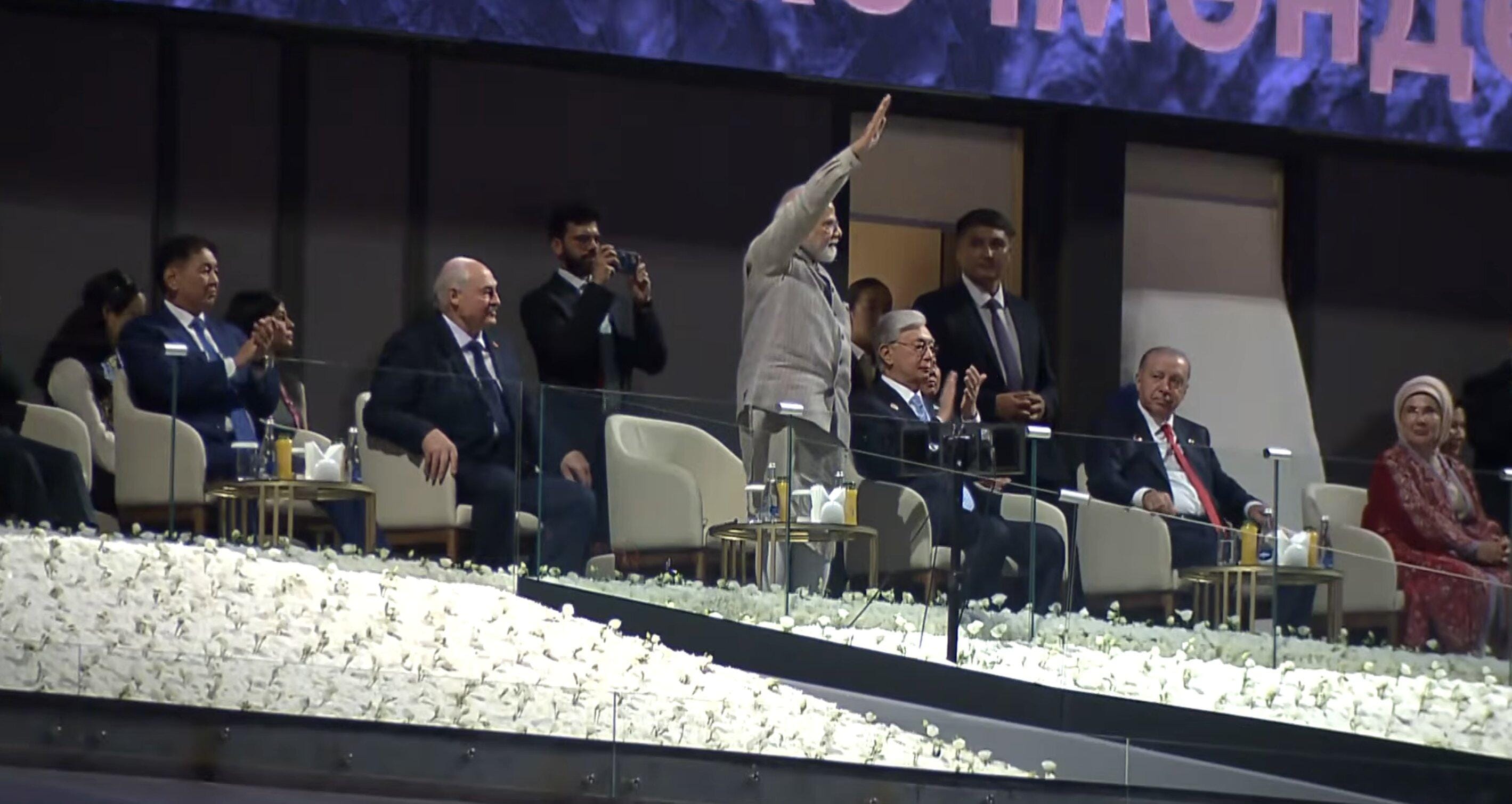PM Modi attends opening ceremony of World Nomad Games, wishes best for Indian contingent