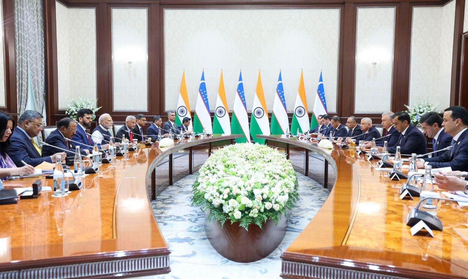 PM Modi highlights key outcomes from talks with Uzbek President in Tashkent