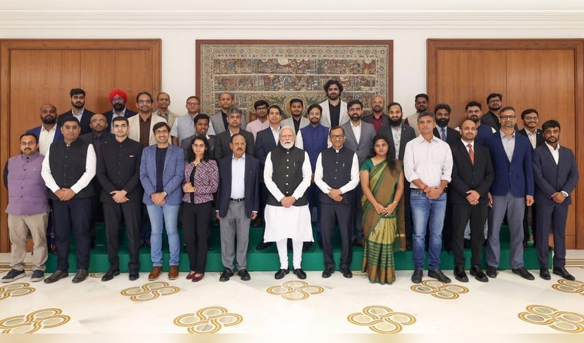 PM Modi interacts with 20 space startups, calls for India to become global space technology hub