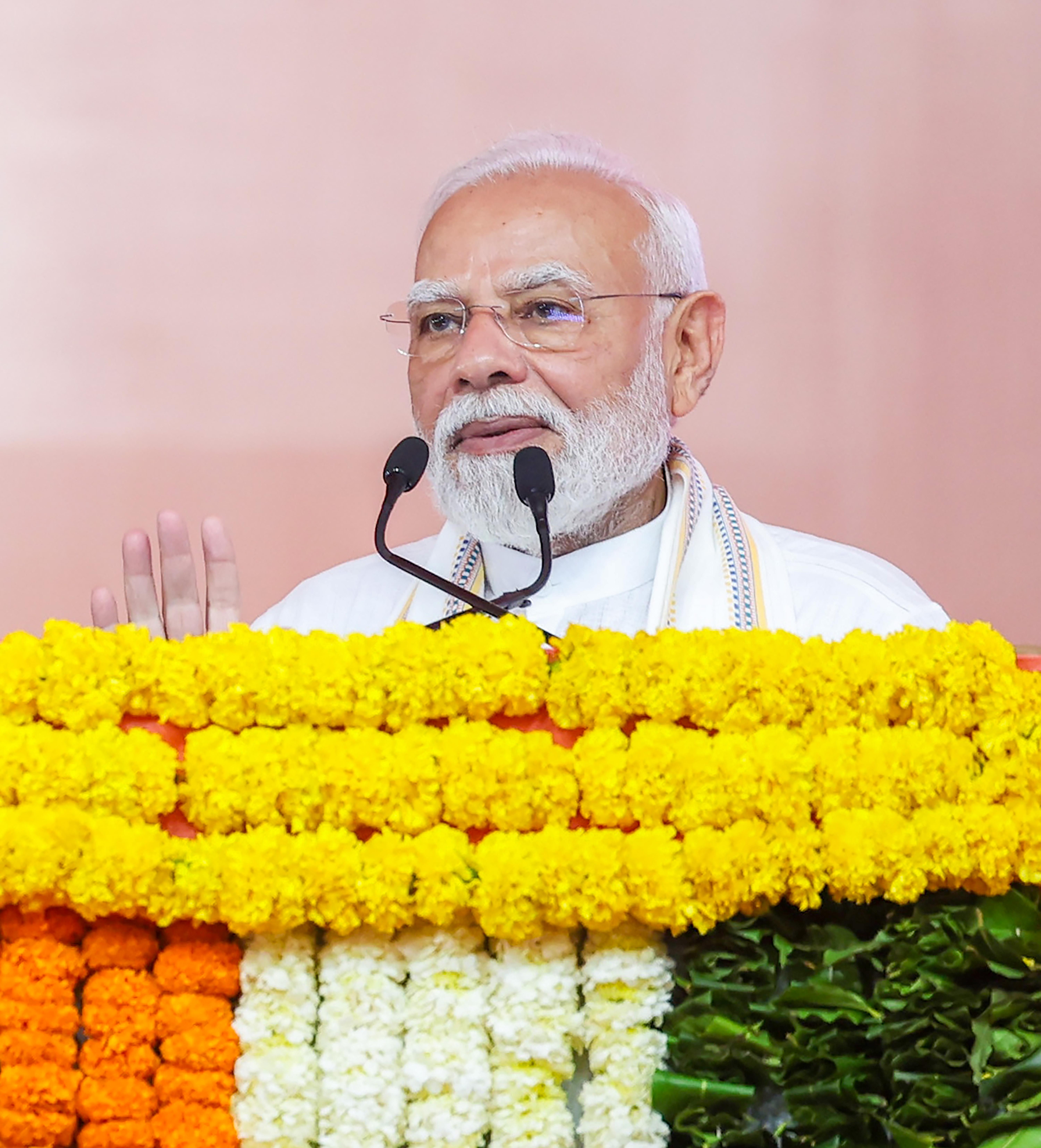 PM Modi Participates in a programme in Navsari
