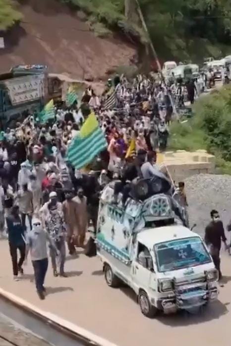 PoK unrest escalates amid allegations of Pakistani forces opening live fire on unarmed civilians in Bagh