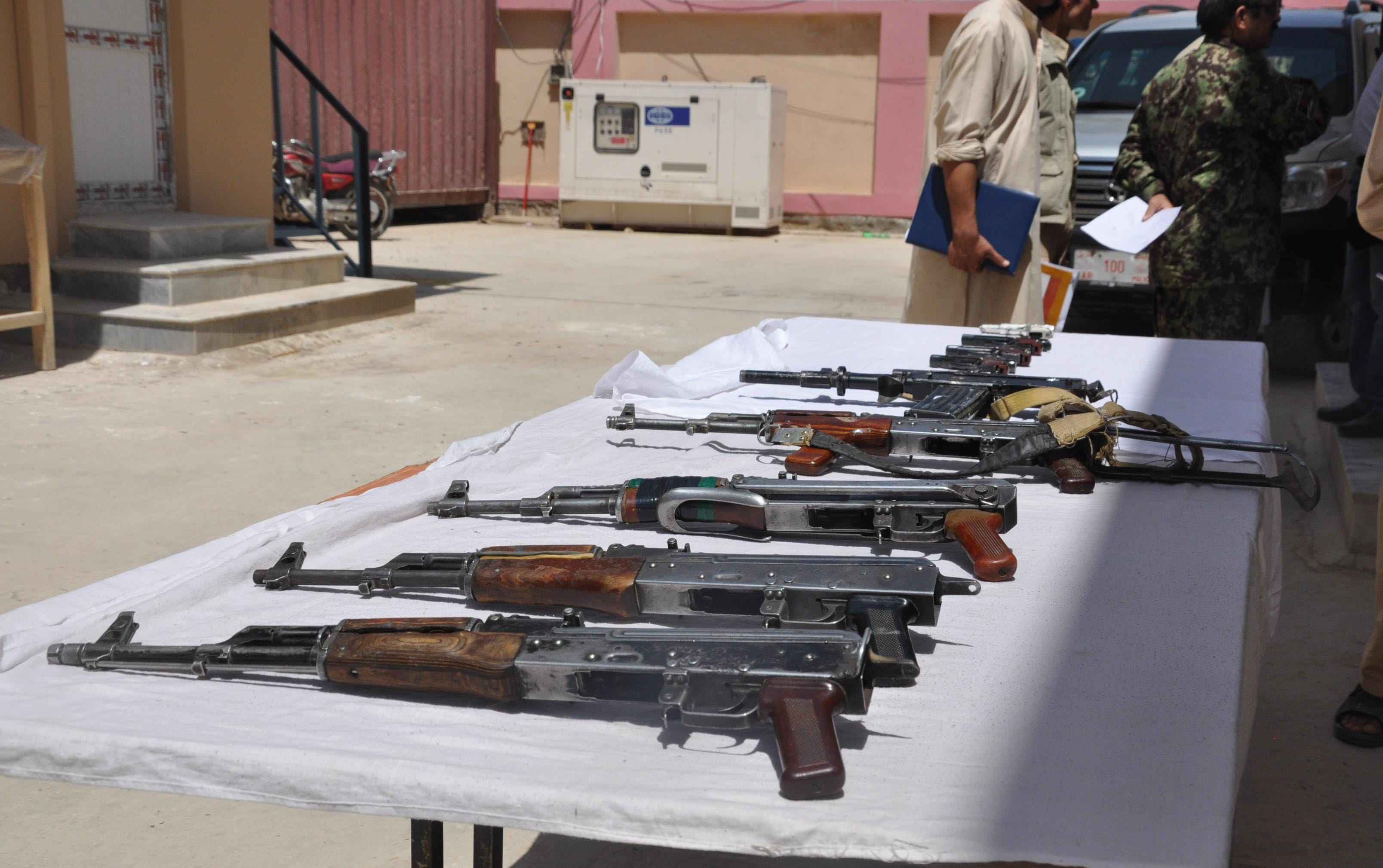 Police arrest two, recover arms in east Afghanistan