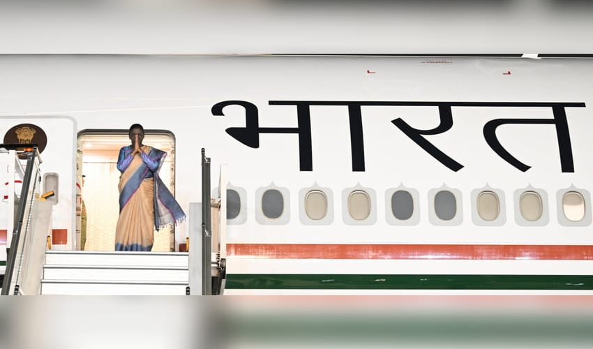 President Murmu returns to Delhi after concluding State visits to Moldova, North Macedonia, Romania