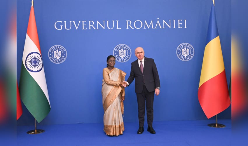 President Murmu, Romanian PM Bolojan discuss strengthening cooperation in connectivity, trade