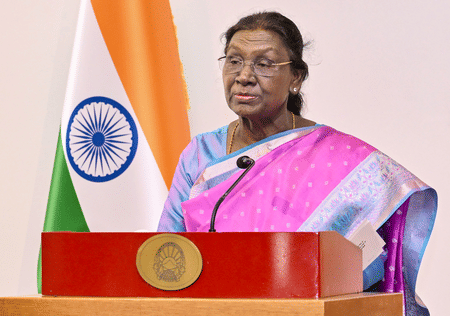 Prez Murmu congratulates newly elected B’desh President (Photo: IANS)
