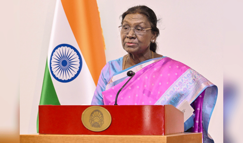 Prez Murmu congratulates newly elected B’desh President (Photo: IANS)