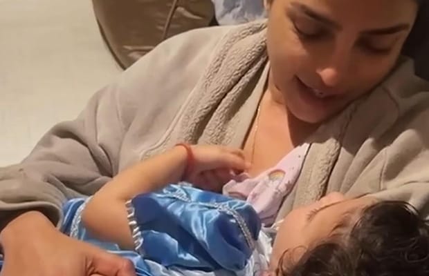 Priyanka Chopra teaches Durga Saptashati mantras to daughter Malti
