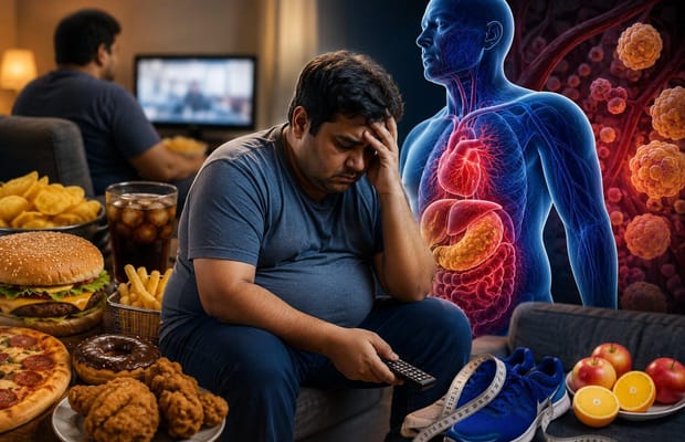 Processed foods, sedentary lifestyles fueling India’s metabolic crisis: Health expert