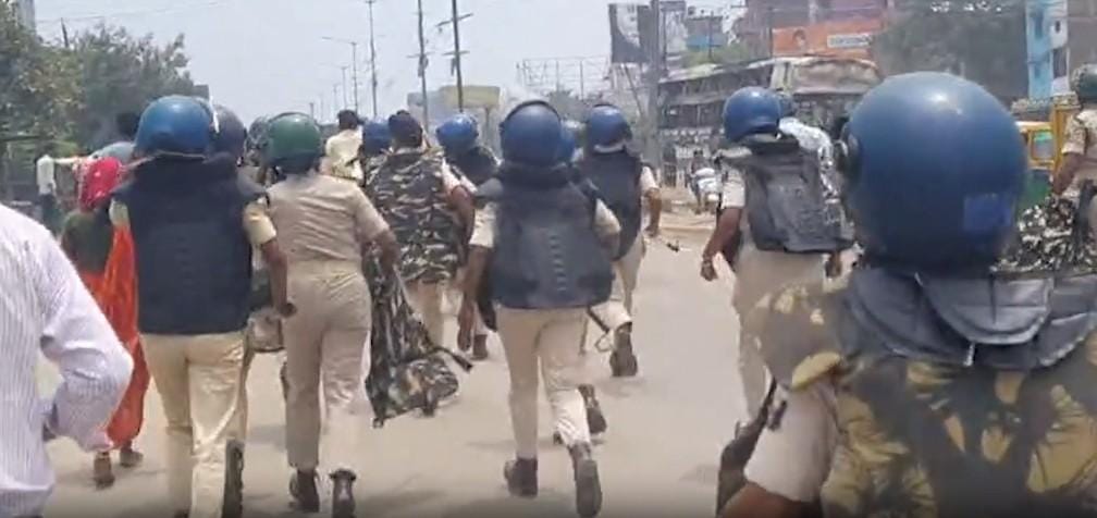 Protest erupts after youth's death in road accident in Patna, bus set ablaze