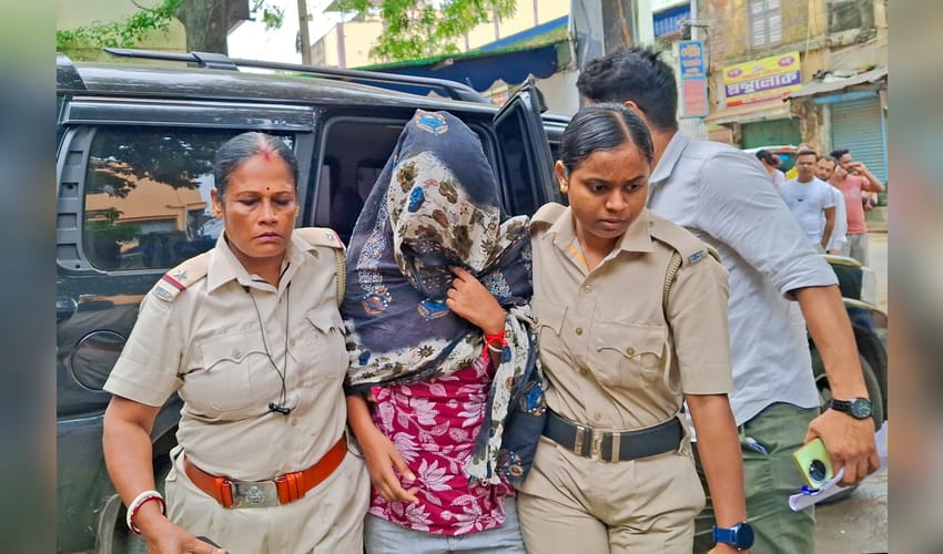 Purba Bardhaman: Arpita Sarkar produced in court