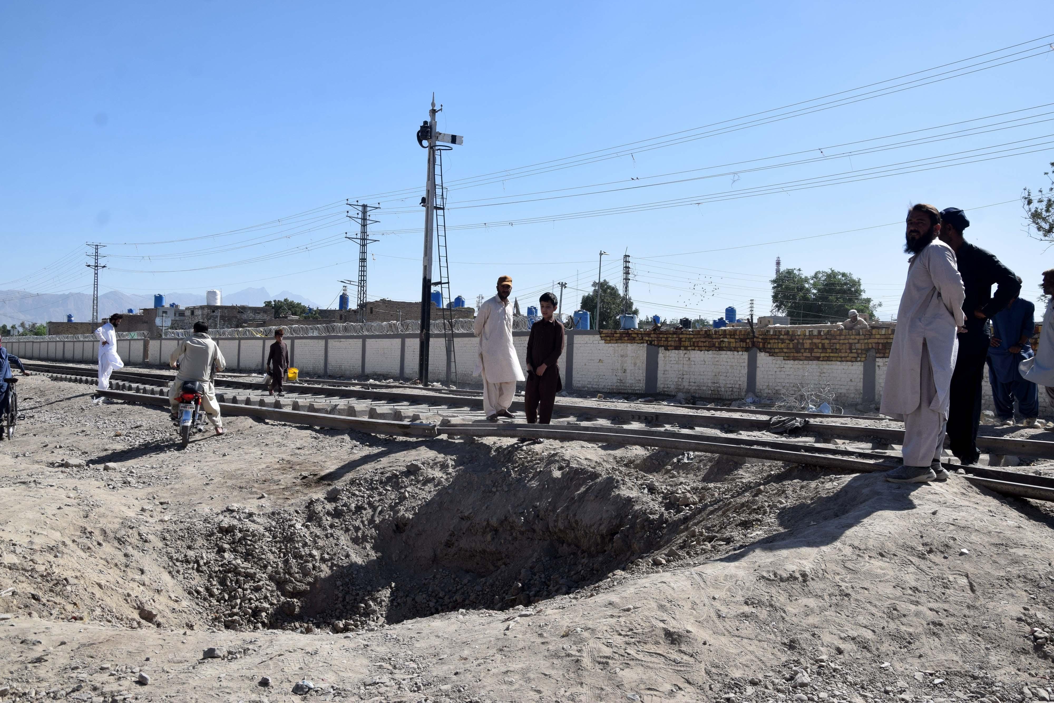 Quetta: Train Shuttle Blast Casualties 