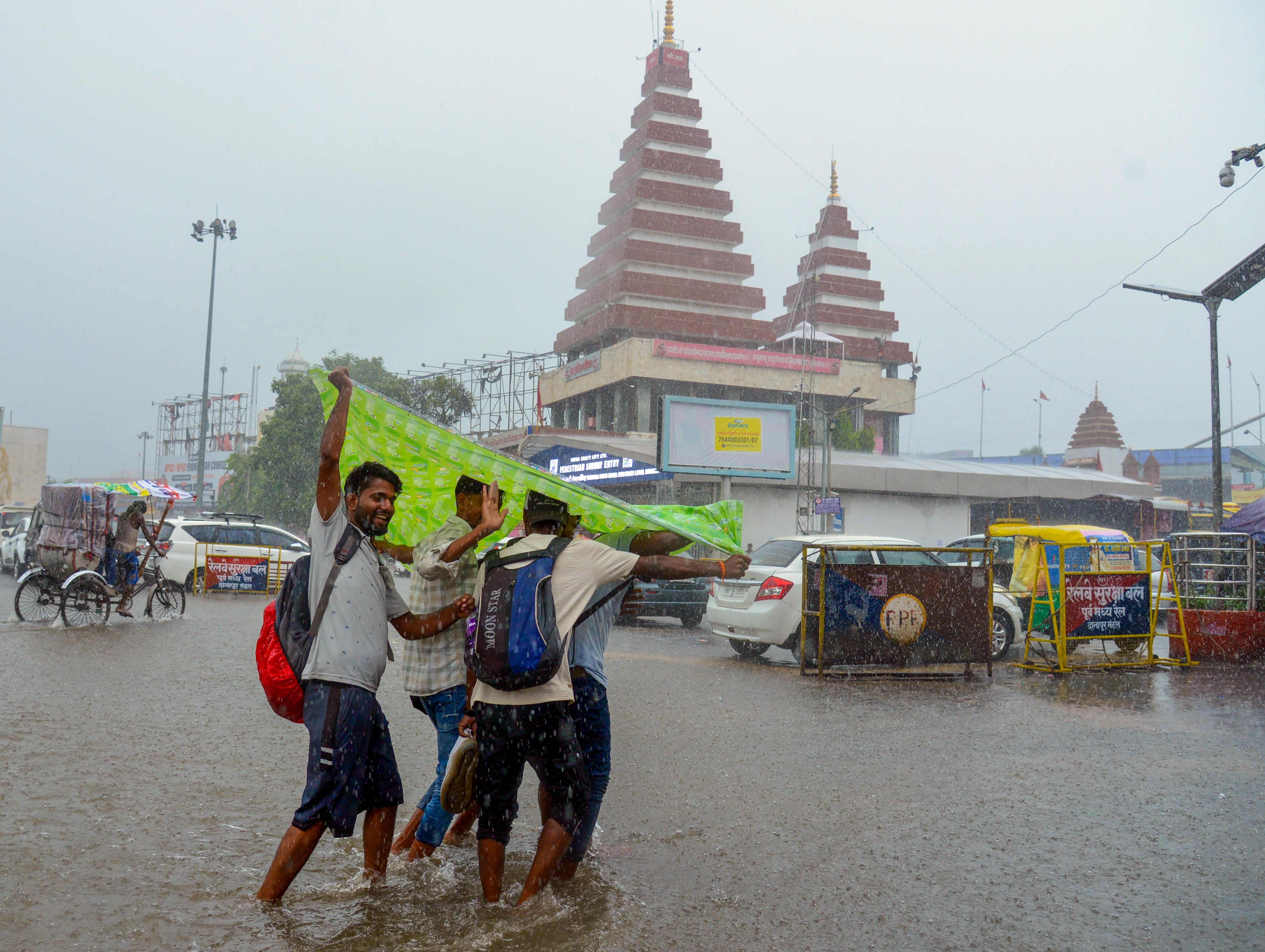 Rain in Patna