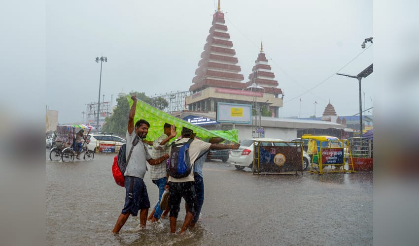 Rain in Patna