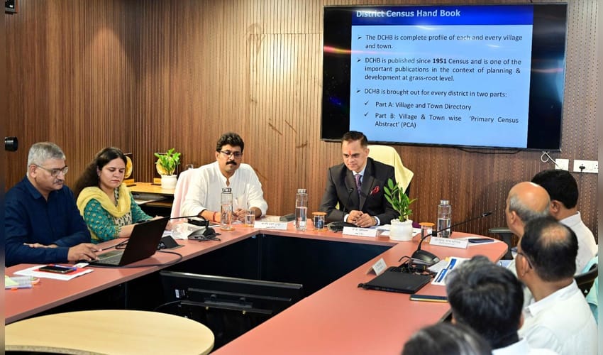 Raj Chief Secy reviews Census 2027 preparations; calls for greater use of digital, geospatial tools