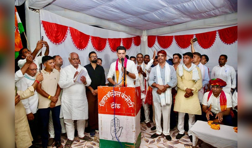 Raj-led BJP govt has completely failed on healthcare, education, law and order: Sachin Pilot