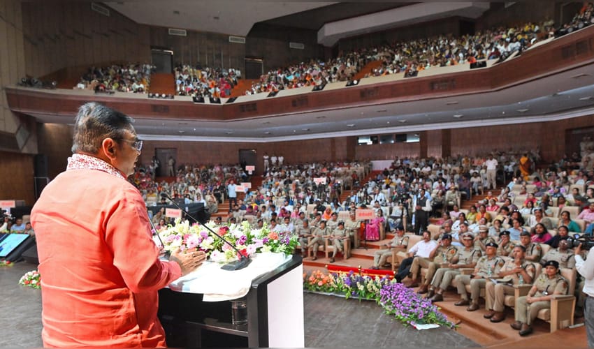 Rajasthan CM urges women, youth to fight drugs and cybercrime (Photo: IANS)
