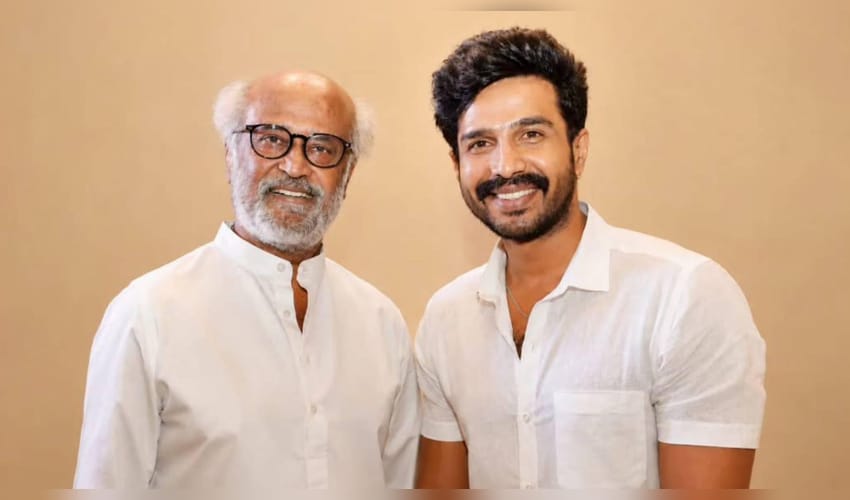 Rajinikanth congratulates Vishnu Vishal for 'Gatta Kusthi 2' (Photo Credit: Vishnu Vishal/X)