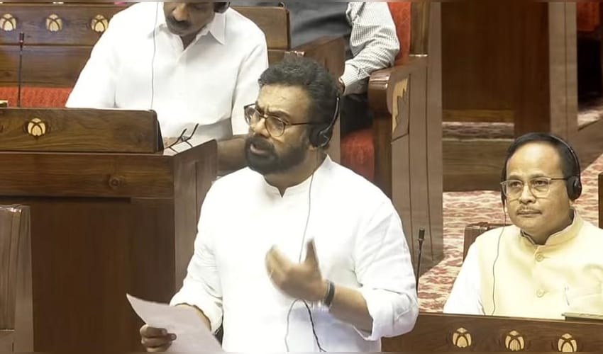 Rajya Sabha witnesses uproar over ‘Lungiwala’ remark; House adjourned till 2 pm
