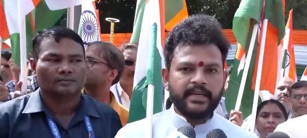 Ram Mohan Naidu leads Tiranga Yatra, calls for honouring freedom fighters' sacrifices
