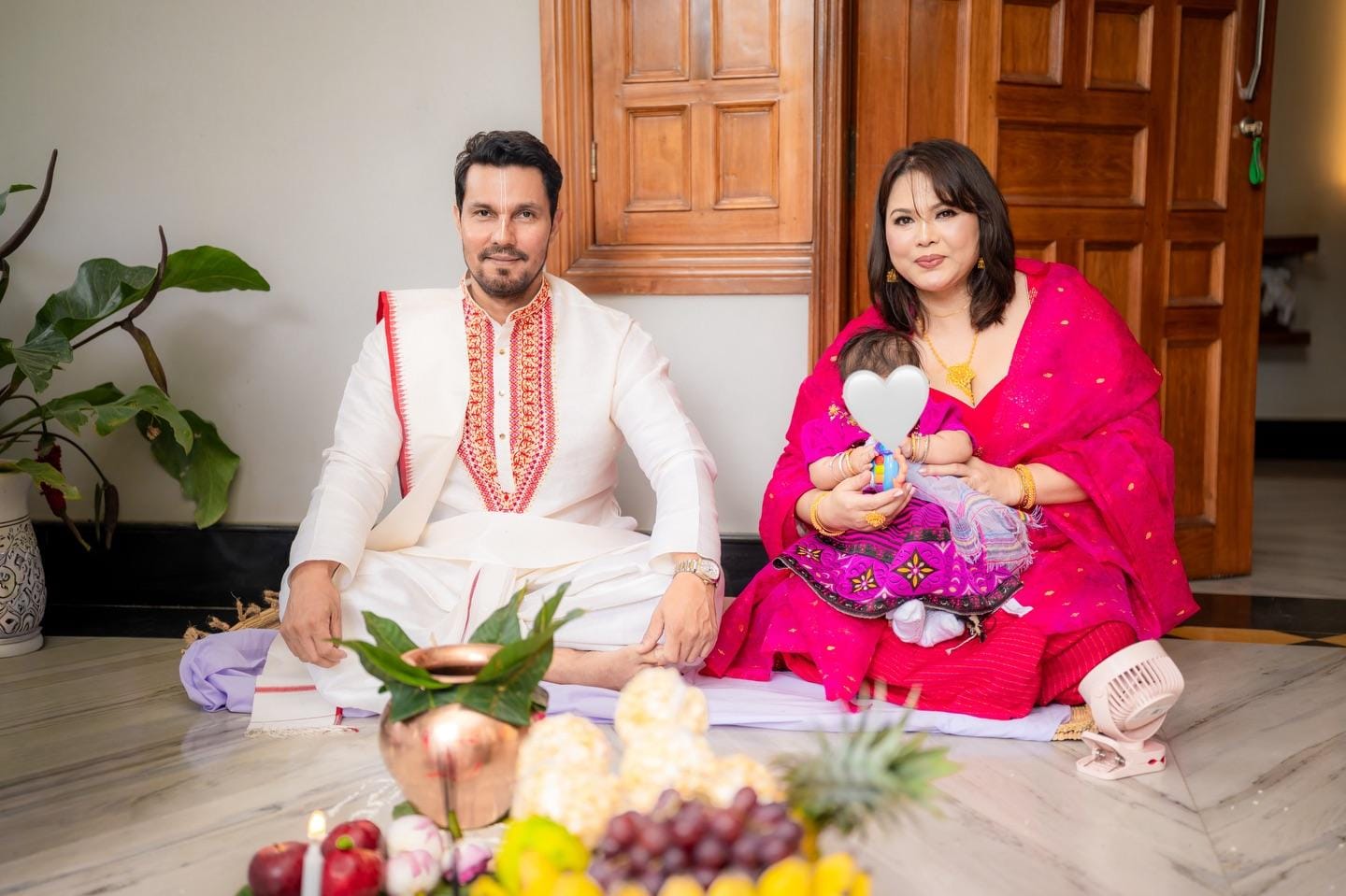 Randeep Hooda shares heartwarming moments from daughter Nyomica’s first rice ceremony