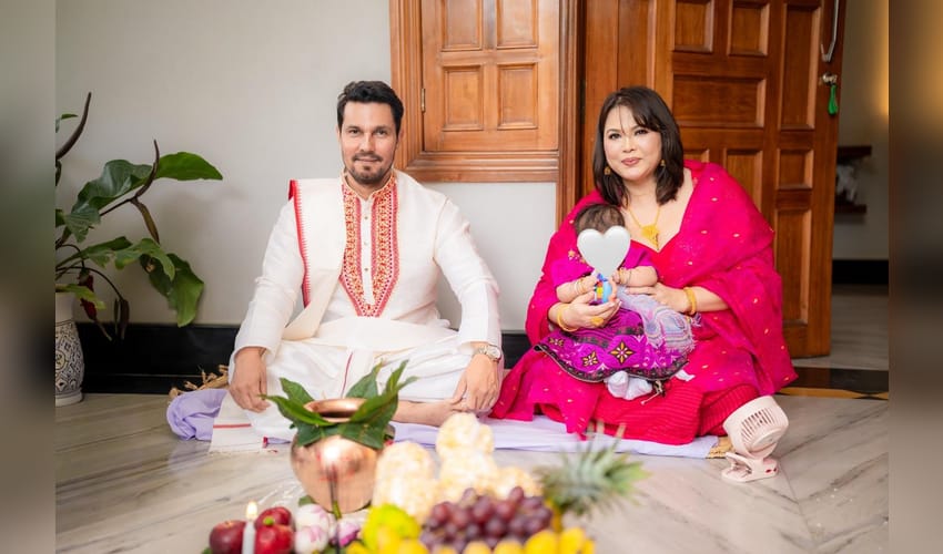 Randeep Hooda shares heartwarming moments from daughter Nyomica’s first rice ceremony