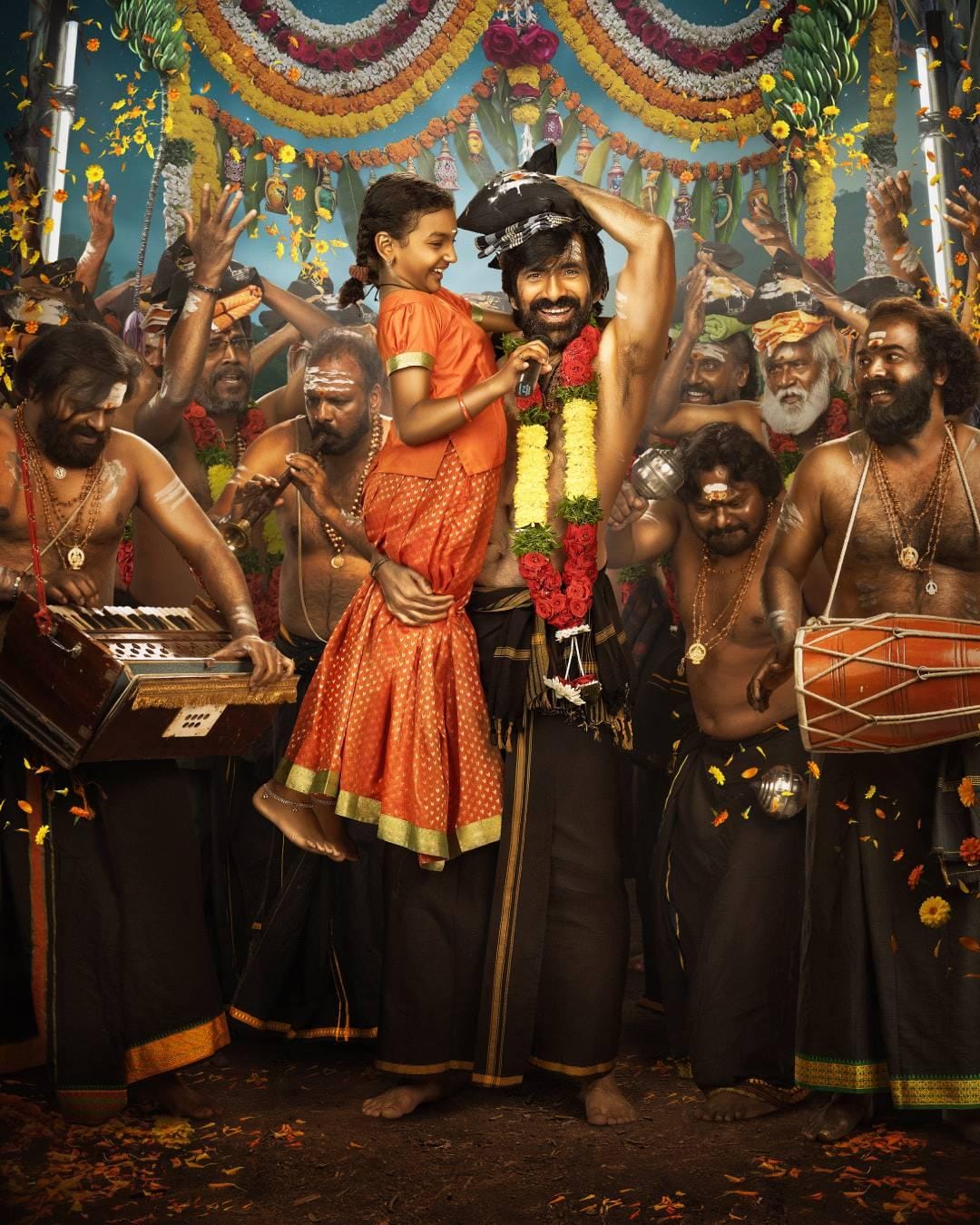 Ravi Teja begins dubbing for 'Irumudi' (Photo Credit: IANS/PR)