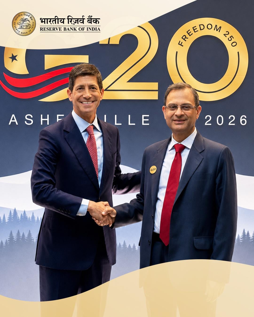 RBI Governor meets US Fed chief Kevin Warsh at G20 meet