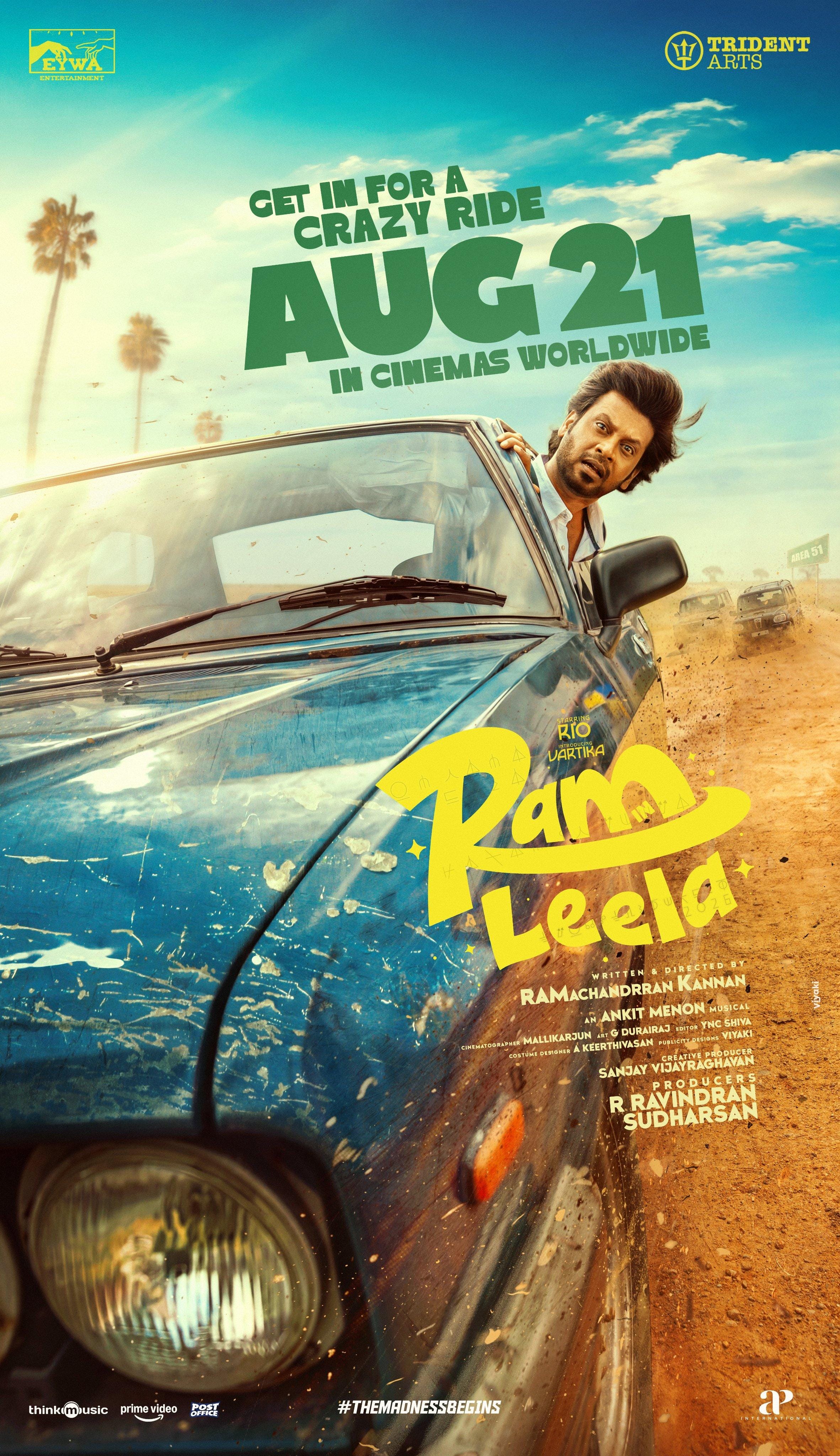 Rio Raj's 'Ram in Leela' to hit screens on August 21 (Photo: Trident Arts/X)