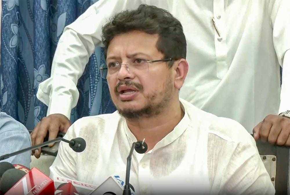 Ritabrata Banerjee addresses press conference in Kolkata