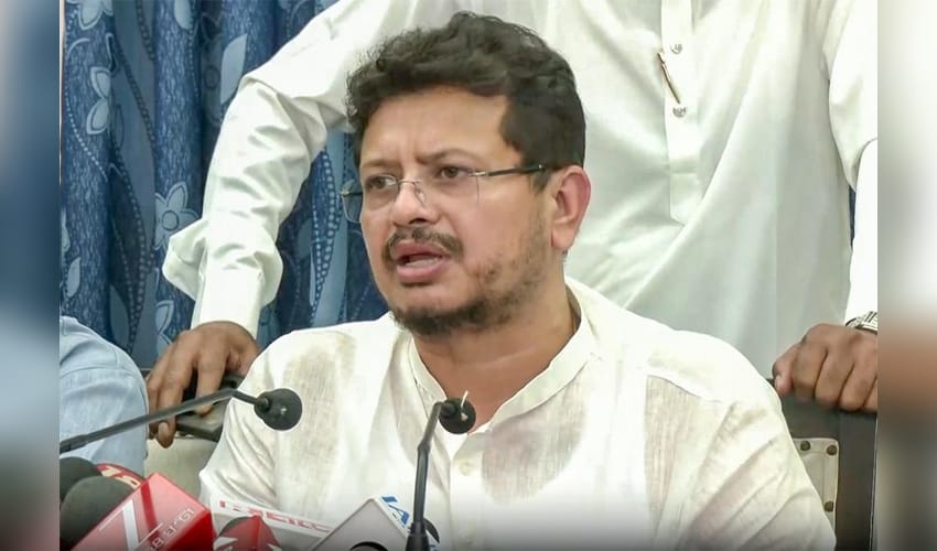 Ritabrata Banerjee addresses press conference in Kolkata