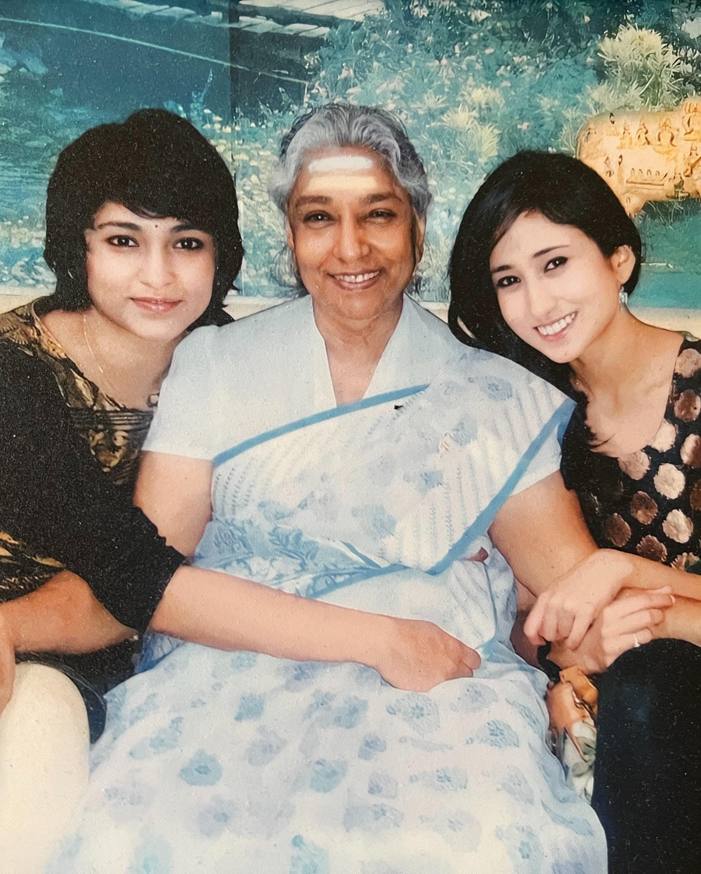 S Janaki's grand daughter Apsara Vydyula: Don’t measure my love for my grandmother by the tears you do or do not see! (Photo credit: Apsara Vydyula/Instagram)
