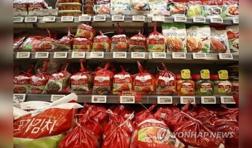 S. Korea's kimchi exports hit new high in 2021 ,