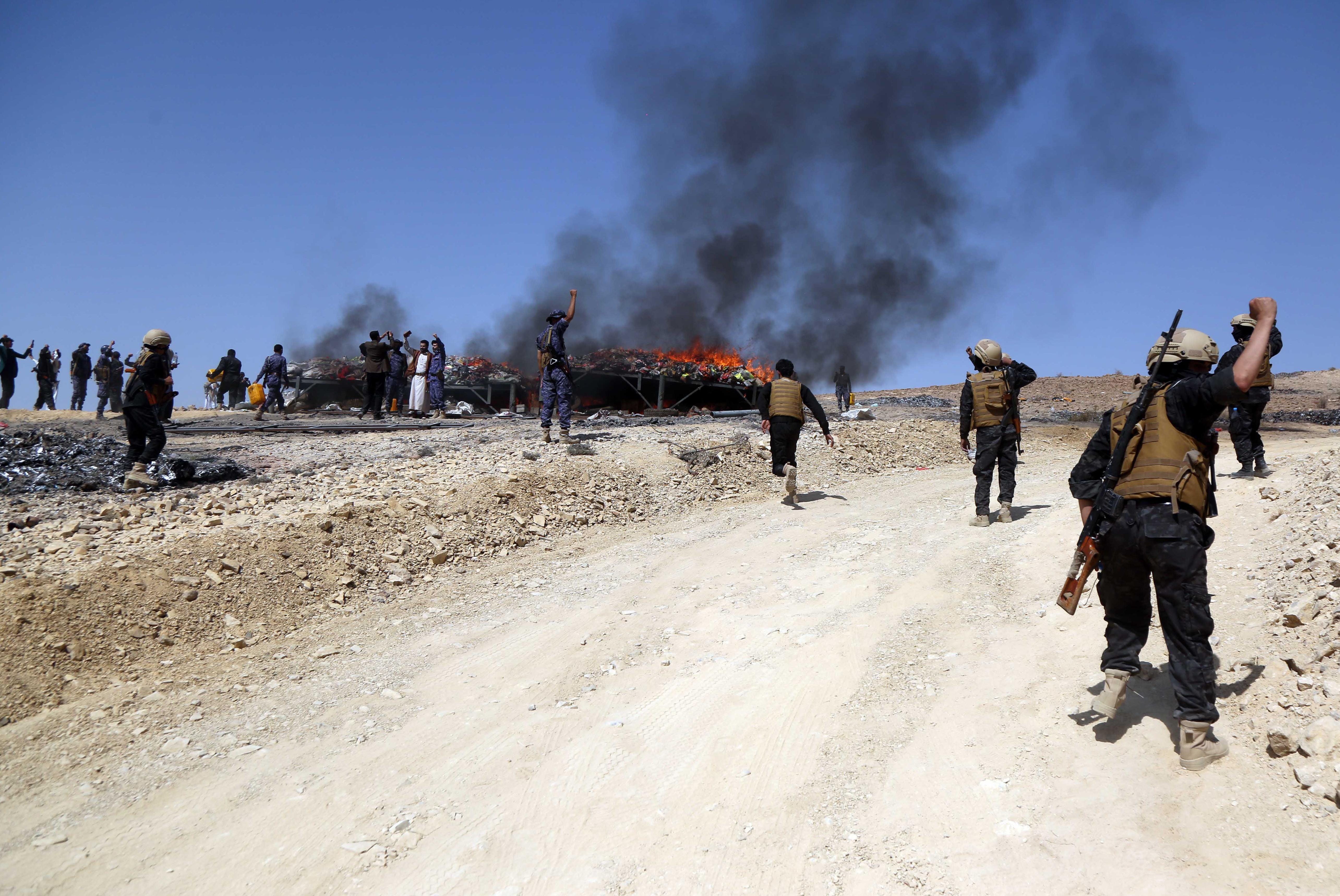 Saada: Authorities Destroy Seized Drugs