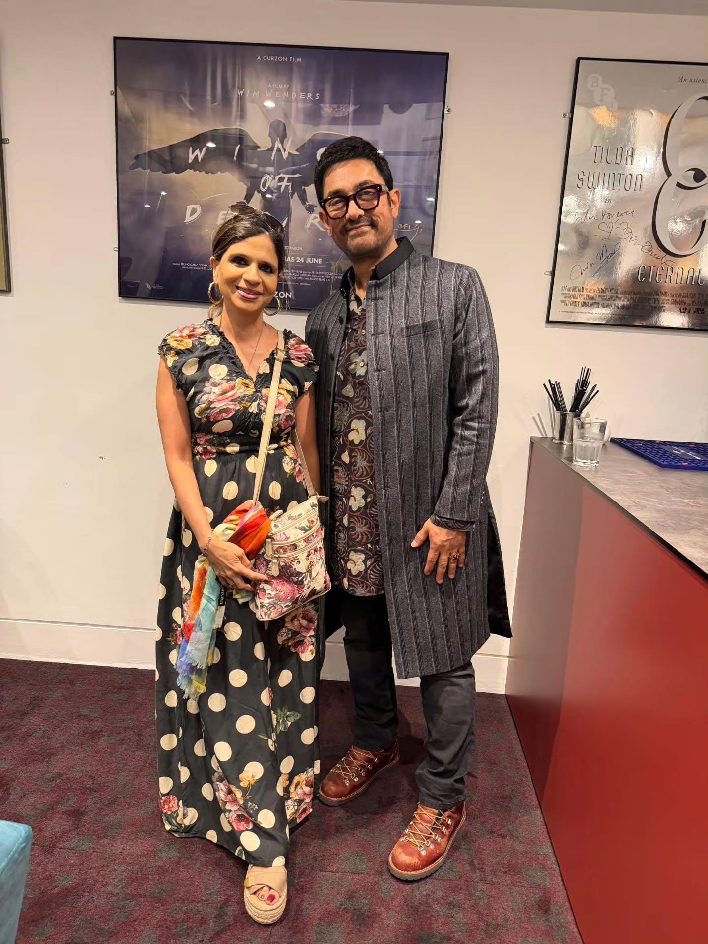 Saba Pataudi reconnects with 'childhood favorite' Aamir Khan after decades, praises his passion for cinema