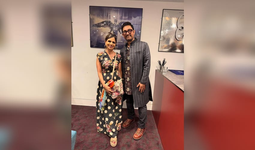 Saba Pataudi reconnects with 'childhood favorite' Aamir Khan after decades, praises his passion for cinema