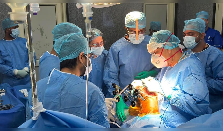 Safdarjung Hospital performs first robot-assisted total knee replacement under Ayushman Bharat