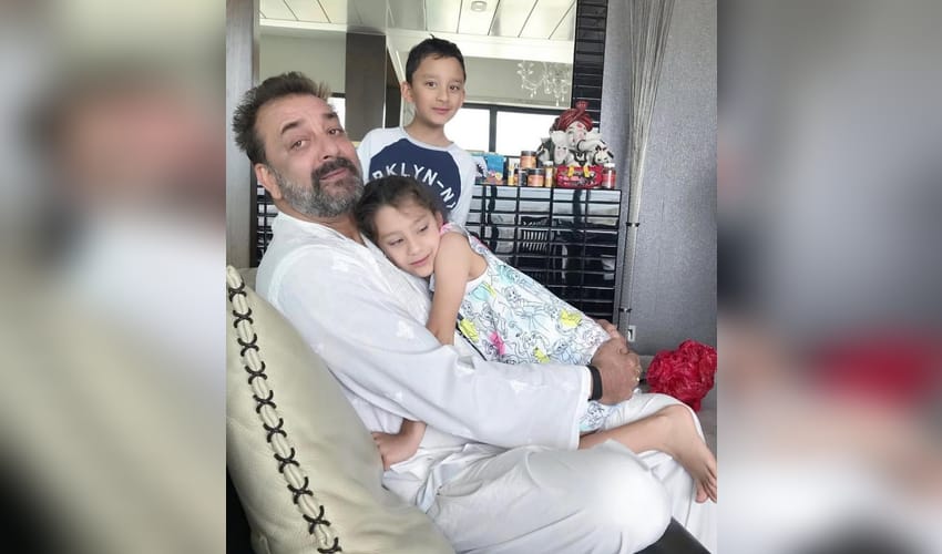 Sanjay Dutt's twins thank their 'best dad' for his unwavering support & love on 67th birthday