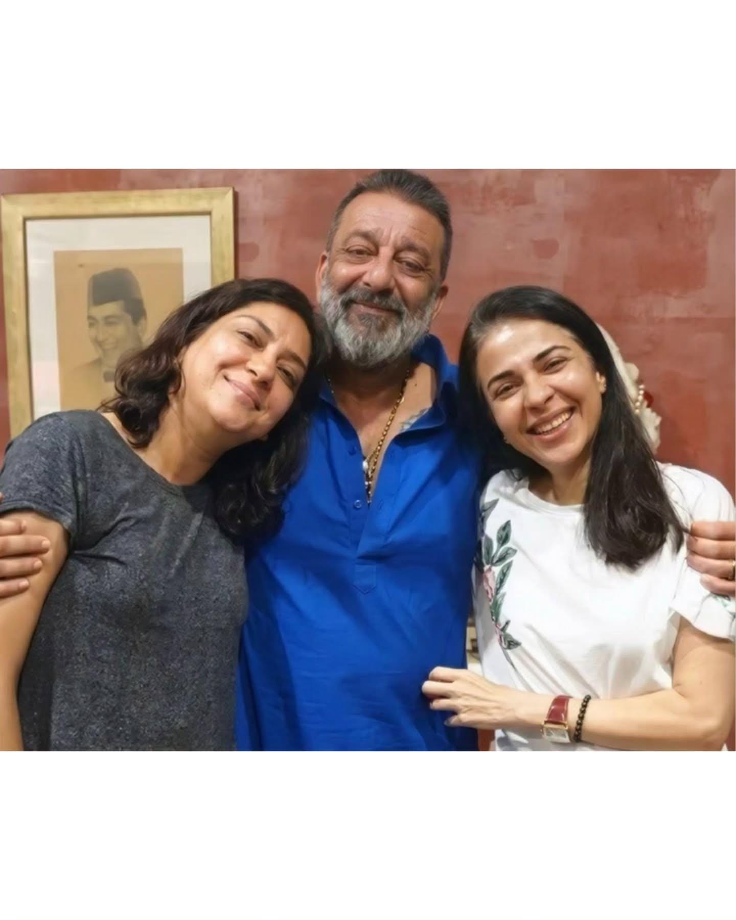 Sanjay Dutt says, 'Grateful for the bond we share' as he wishes Rakhi to sisters Priya & Anju 