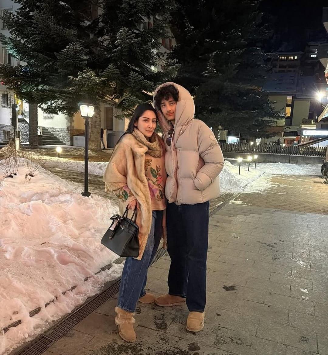 Sanjay Dutt’s son Shahraan pens note for ‘mama’ Maanayata: I love you a lot