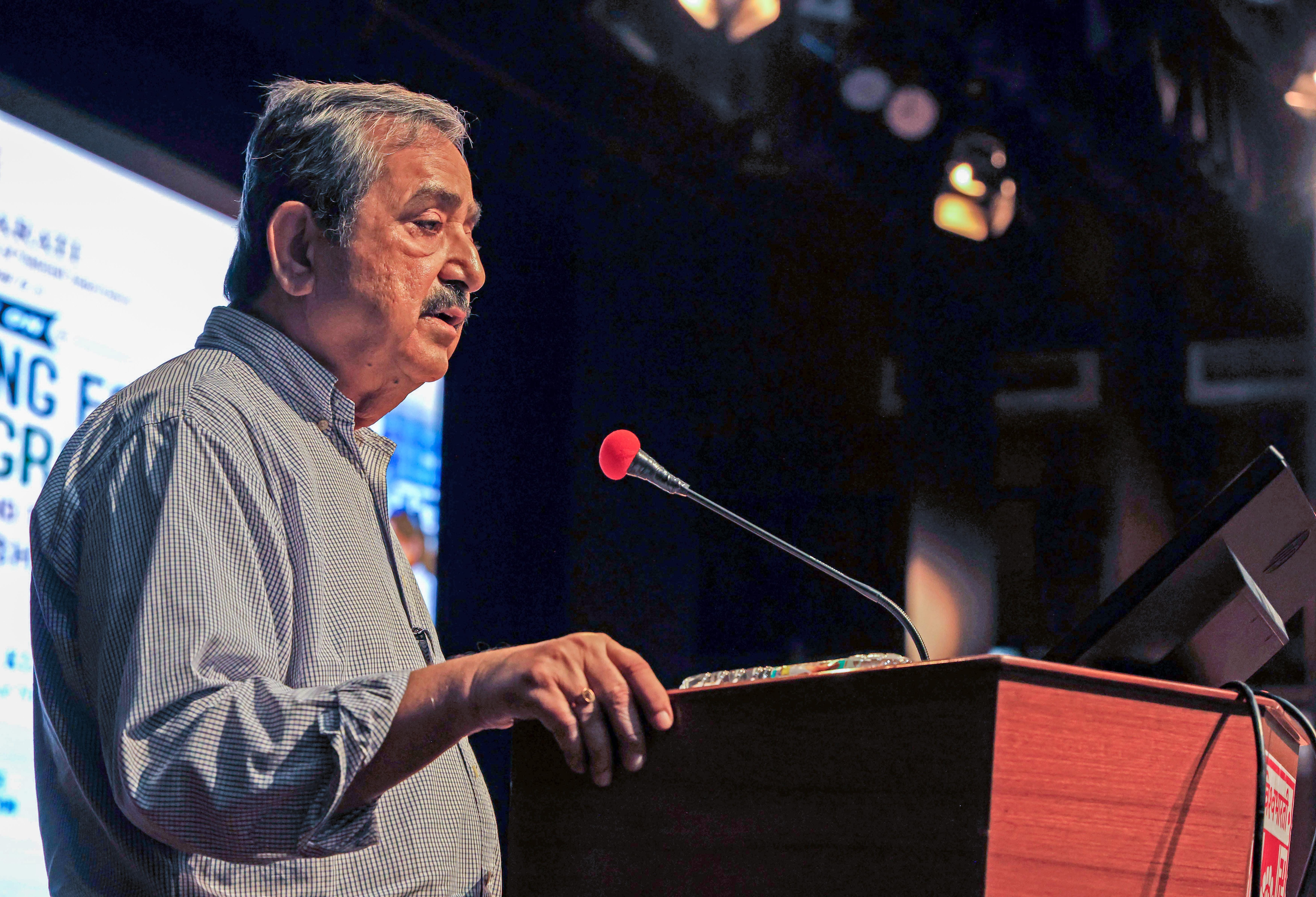 Santiniketan: Ashok K. Lahiri attends Viksit Bharat programme