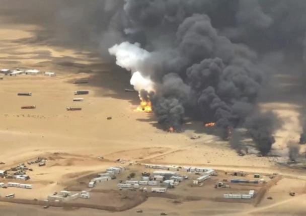 Saudi-led coalition says Houthi missiles, drones target three cities