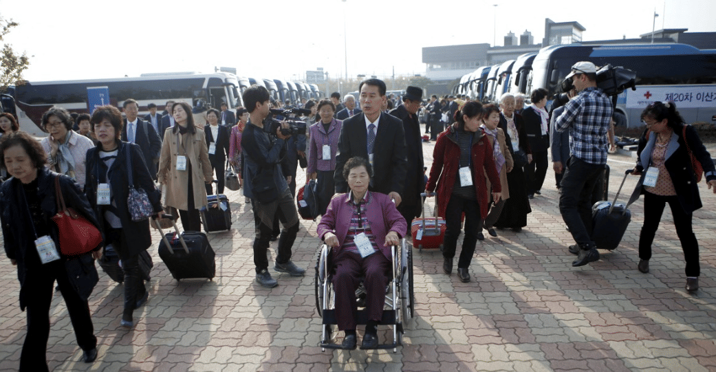 Lee from South Korea urged North Korea to consider restarting family reunions.