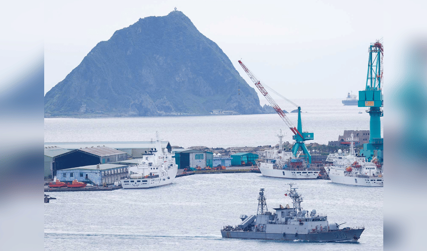 Taiwan Reports Presence of Chinese Naval Vessel and Official Ship Near Its Territory Amid Rising Regional Tensions